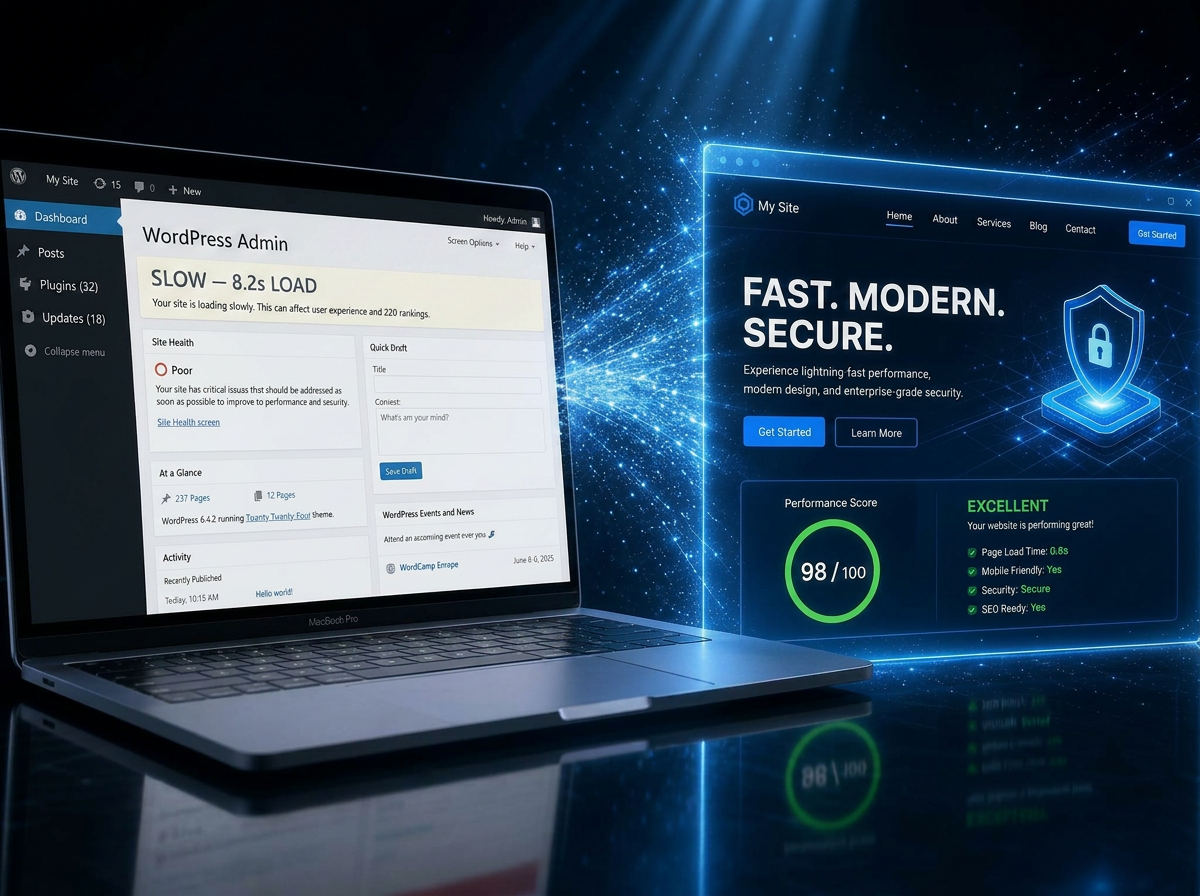 Modernizing a Legacy WordPress Website